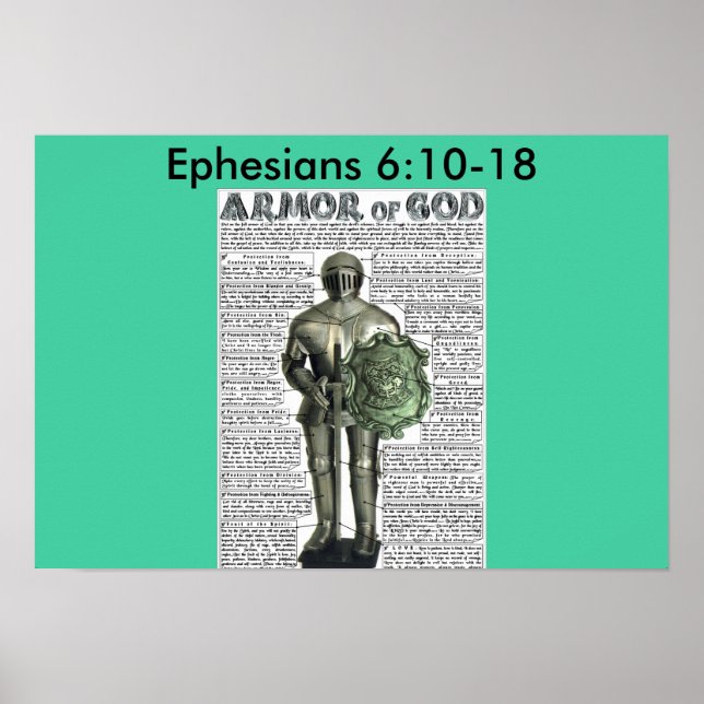 Ephesians 6:10-18 poster (Front)