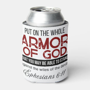  Ephesians 6:11 Put on the Whole Armour of God Can Cooler