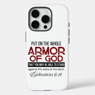  Ephesians 6:11 Put on the Whole Armour of God iPhone 16 Pro Case