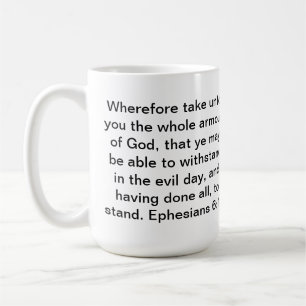 Ephesians 6:13 coffee mug
