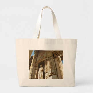 Ephesus Turkey - Celsius library at Ephesus Large Tote Bag