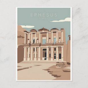 Ephesus, Turkey.  Postcard