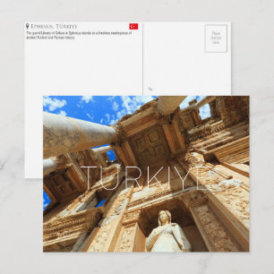 Ephesus, Türkiye Travel Postcard