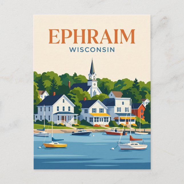 Ephraim USA Postcard (Front)