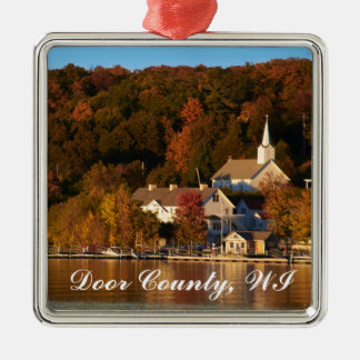 Ephraim, Wisconsin at Sunset Metal Ornament