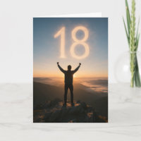 Epic 18th Birthday Mountain Sunrise 