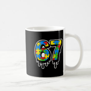 Epic 67 Six Autism Drip Seven Number Coffee Mug