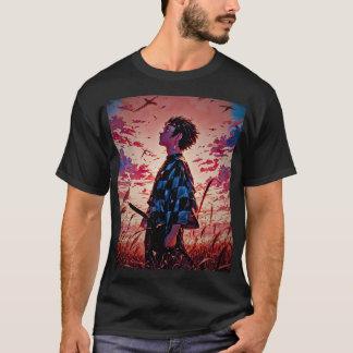 "Epic Anime Art: Signature Print Tee" T-Shirt