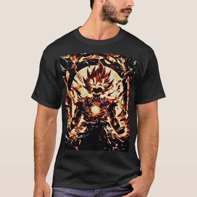 "Epic Anime Art: Signature Print Tee" T-Shirt (Front)