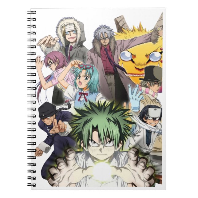 Epic Anime Heroes Battle Squad Notebook (Front)