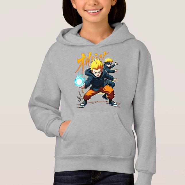 Epic Anime Warrior – Action-Packed Superpower (Front)