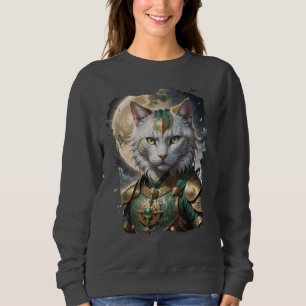 Epic Armoured Cat Warrior Sweatshirt