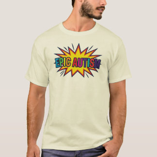 Epic Autism Starburst Colourful T-Shirt