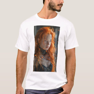 Epic Battle Action Pose Warrior Midjourney Fashion T-Shirt