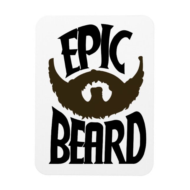 Epic Beard Magnet (Vertical)