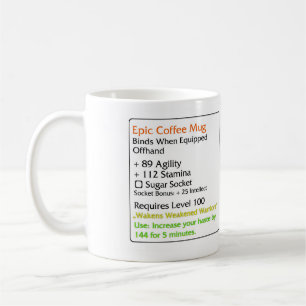 Epic Coffee mug white