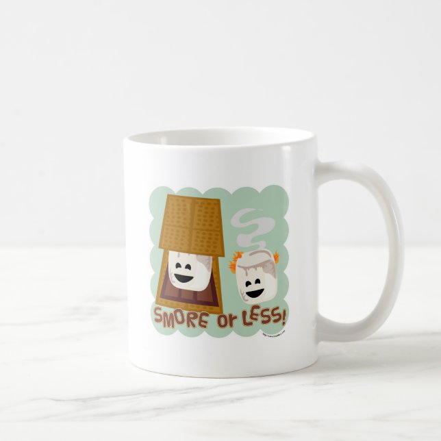 Epic Cute Smore or Less Food Fun Coffee Mug (Right)