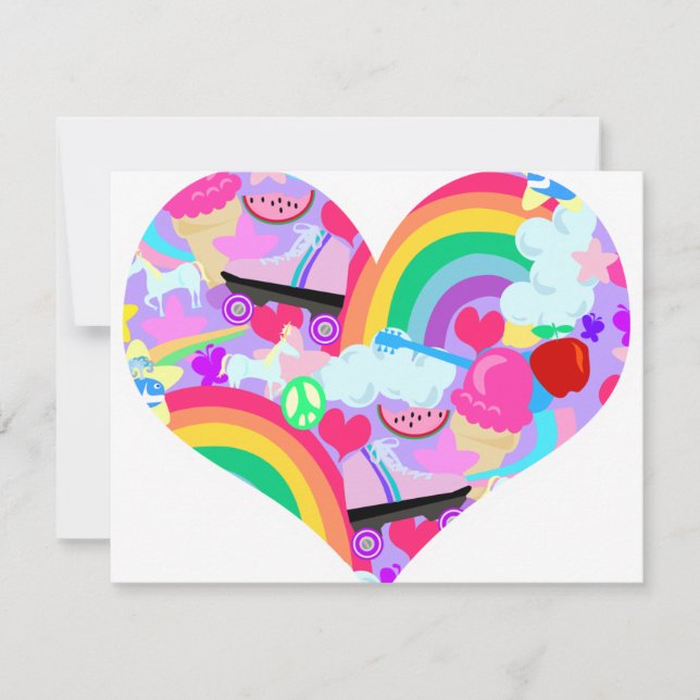 Epic Eighties Explosion Heart (Front)