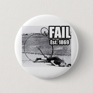 Epic fail. 6 cm round badge