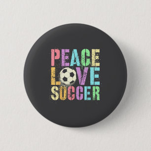 Epic Game Club Score Love Cleats Soccer Mom Sassy  6 Cm Round Badge