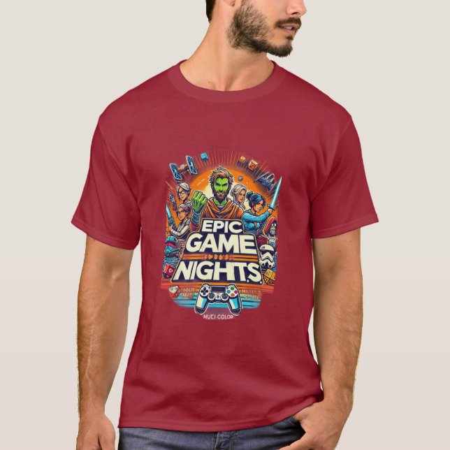 Epic Game Nights T-Shirt (Front)