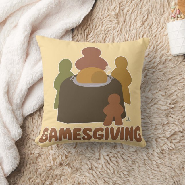 Epic Gamesgiving Fun Thanksgiving Boardgamer Art Cushion (Blanket)