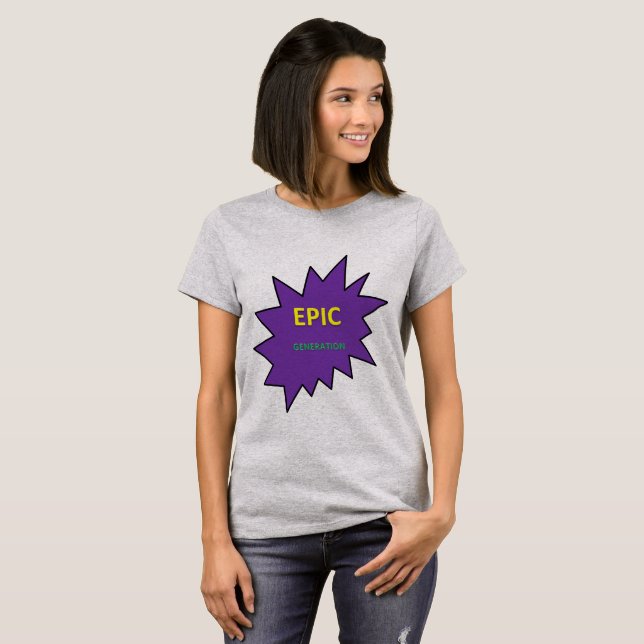 EPIC generation womens T-shirt logo (Front Full)