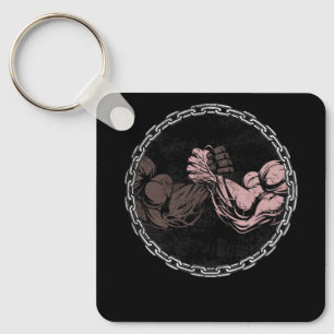Epic Handshake Swole Bro Handshake Fitness Bodybui Key Ring