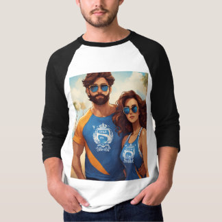 "Epic Hero and Heroine Duo T-Shirt" T-Shirt