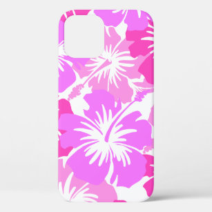 Epic Hibiscus Hawaiian Floral Aloha Shirt Pink iPhone 12 Pro Case