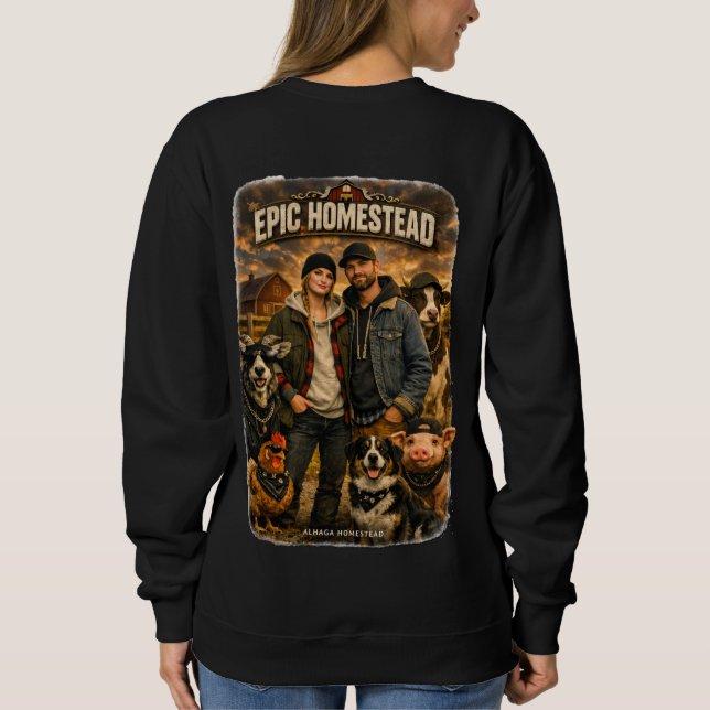 Epic homestead  -  sweatshirt (Back)