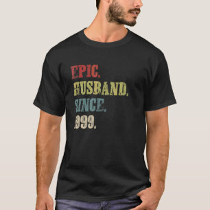 Epic Husband Since 1999 23rd Wedding Aniversary T-Shirt