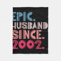 Epic Husband Since 2002 20th Wedding Anniversary R