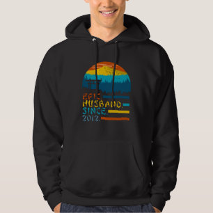 Epic Husband Since 2012 Men s 7th Anniversary Awes Hoodie