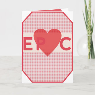 Epic Love Holiday Card
