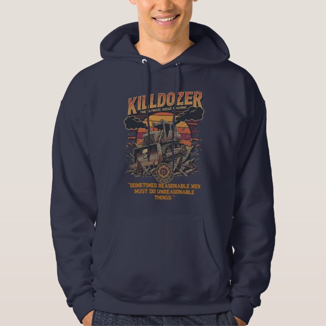 Epic Mega Killdozer Tank Slogan (Front)