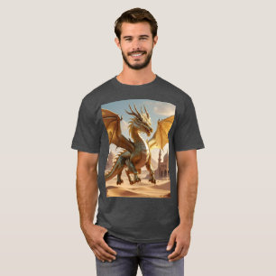 Epic Oriental Dragon – Fantasy Graphic T-Shirt