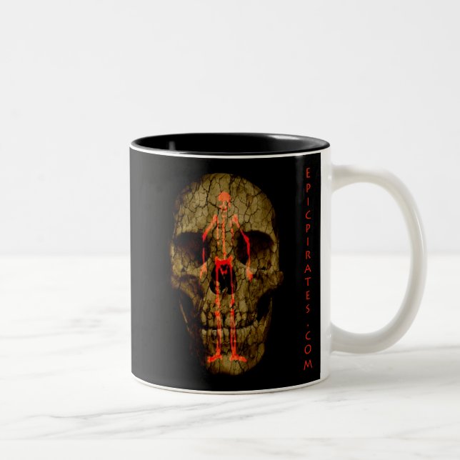 Epic Pirates Banner #4 Two-Tone Coffee Mug (Right)