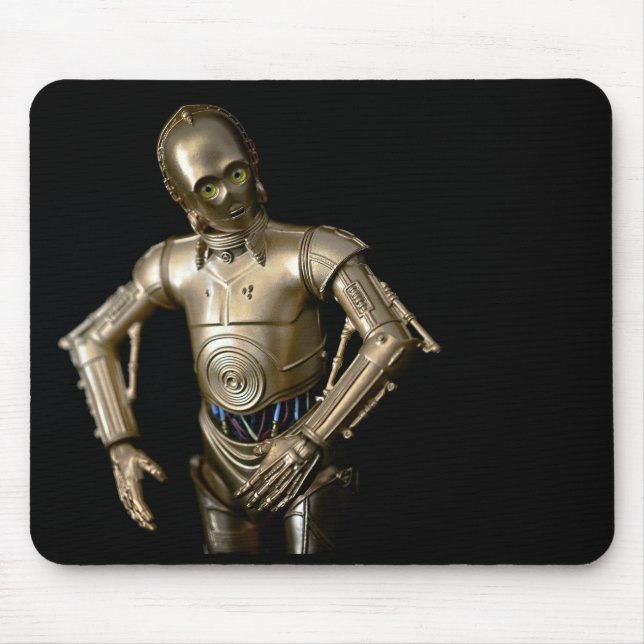 Epic Robot Toy Photography  Mouse Pad (Front)