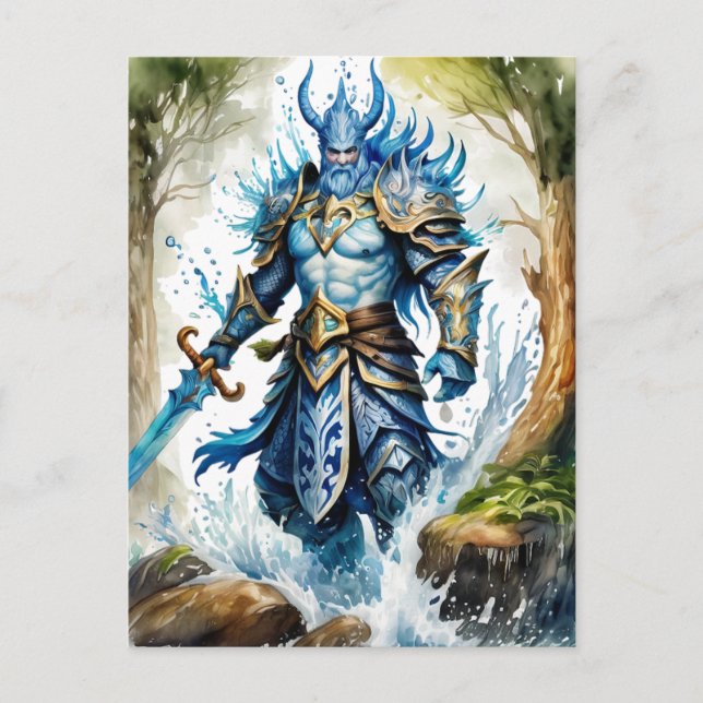 Epic RPG Knight  Postcard (Front)