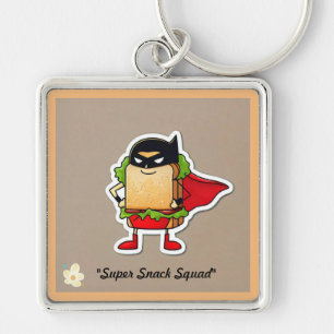 "Epic Sandwich Design" Key Ring