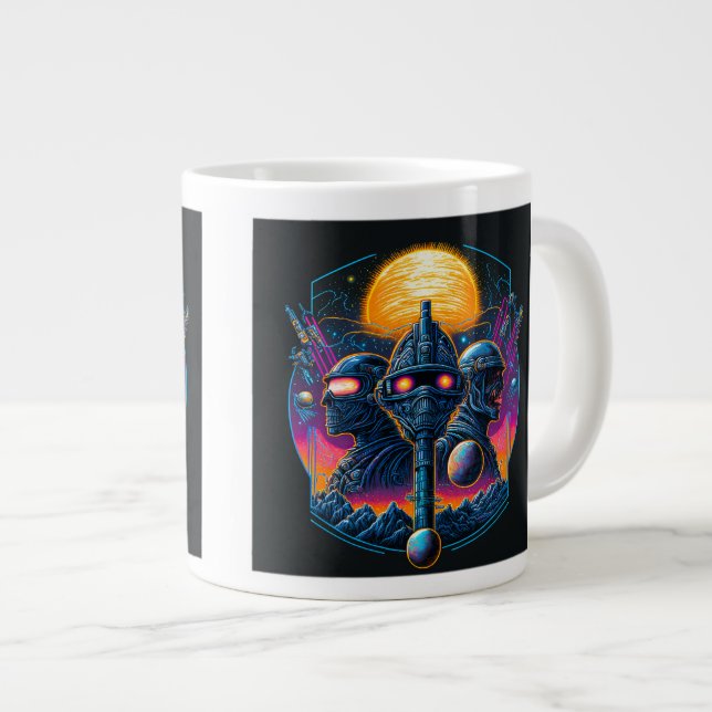 Epic Science Fiction Jumbo Mug  (Front Right)