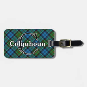 Epic Scotland Clan Colquhoun Tartan Luggage Tag