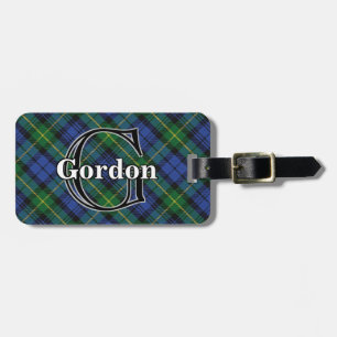 Epic Scotland Clan Gordon Tartan Luggage Tag