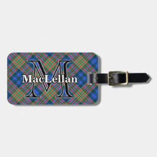 Epic Scotland Clan MacLellan Tartan Luggage Tag