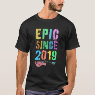 EPIC Since 2019 Legendary Rockstar 3Rd Birthday Bo T-Shirt