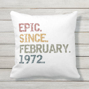 Epic since February 1972 Cushion
