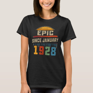 Epic Since January 1928 95th Birthday 95 Years Ol T-Shirt