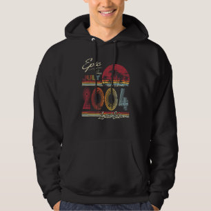 Epic Since July 2004 18 Years 18th Birthday Hoodie