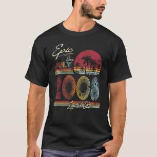Epic Since July 2008 14 Years 14th Birthday T-Shirt